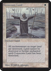 Consagrar Terreno / Consecrate Land - Magic: The Gathering - MoxLand