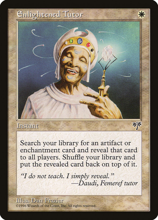 Tutor Esclarecido / Enlightened Tutor - Magic: The Gathering - MoxLand