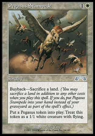 Estouro de Pégasos / Pegasus Stampede - Magic: The Gathering - MoxLand