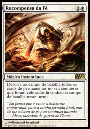 Recompensa da Fé / Faith's Reward - Magic: The Gathering - MoxLand