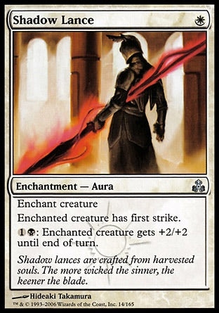 Lança Nefasta / Shadow Lance - Magic: The Gathering - MoxLand