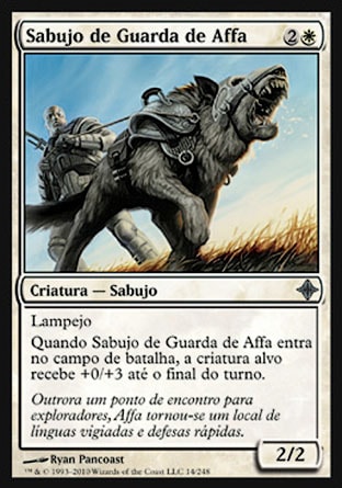 Sabujo de Guarda de Affa / Affa Guard Hound - Magic: The Gathering - MoxLand