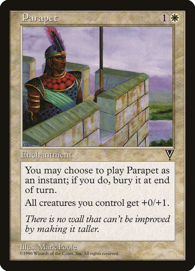 Parapeito / Parapet - Magic: The Gathering - MoxLand