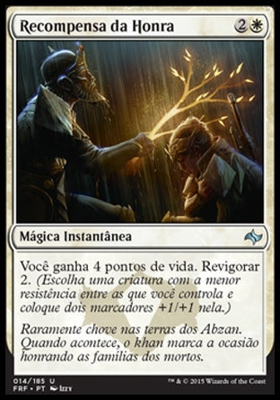 Recompensa da Honra / Honor's Reward - Magic: The Gathering - MoxLand