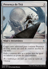 Presença do Titã / Titan's Presence - Magic: The Gathering - MoxLand