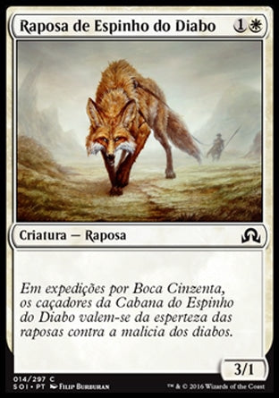 Raposa de Espinho do Diabo / Devilthorn Fox - Magic: The Gathering - MoxLand