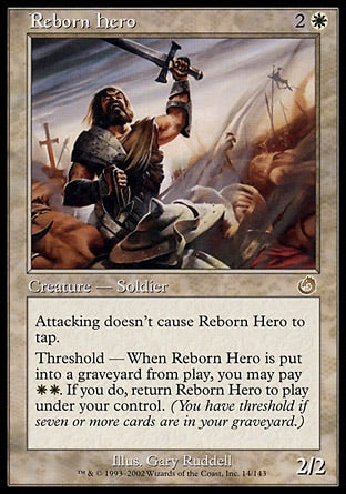 Herói Renascido / Reborn Hero - Magic: The Gathering - MoxLand