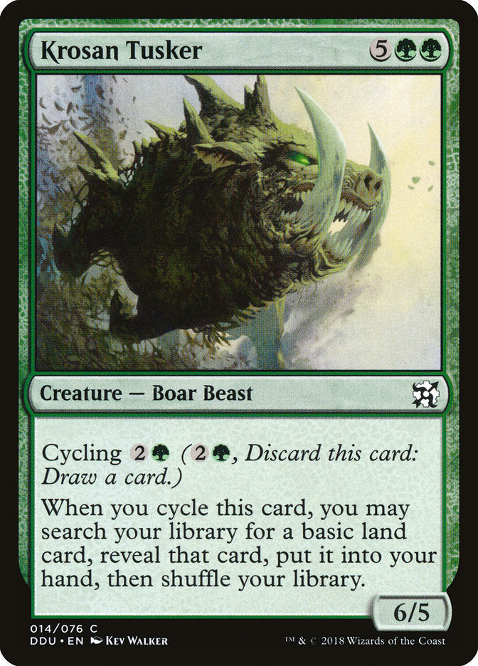 Javali Krosano / Krosan Tusker - Magic: The Gathering - MoxLand