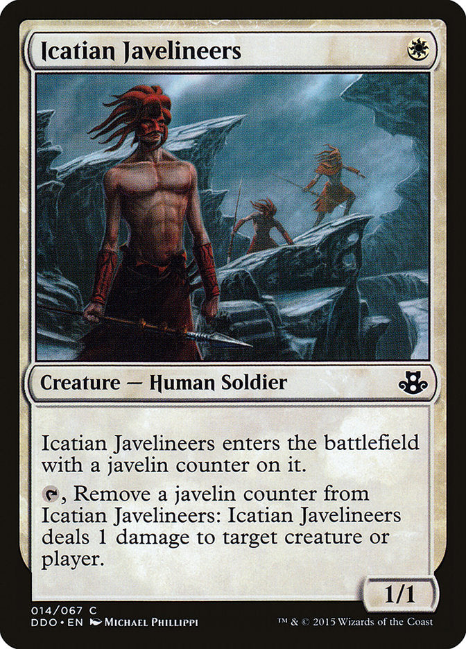 Zagaieiros Icatianos / Icatian Javelineers - Magic: The Gathering - MoxLand