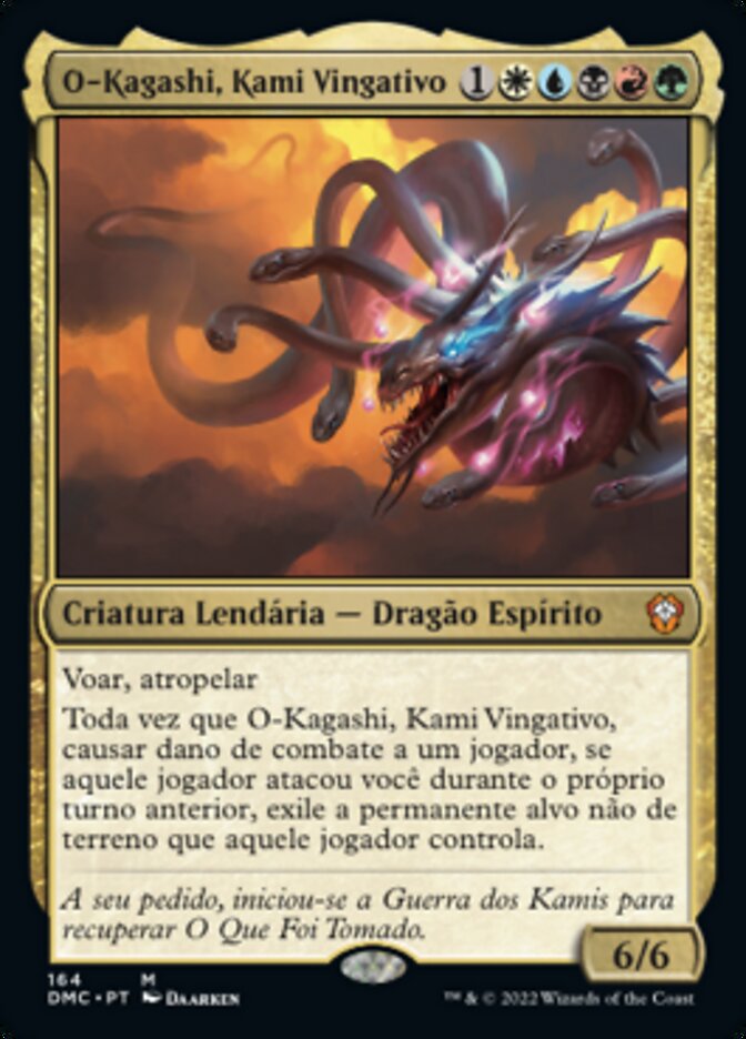 O-Kagashi, Kami Vingativo / O-Kagachi, Vengeful Kami - Magic: The Gathering - MoxLand