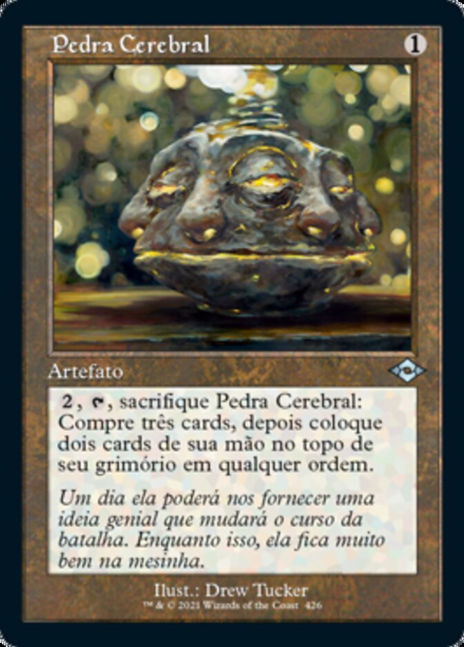 Pedra Cerebral / Brainstone - Magic: The Gathering - MoxLand