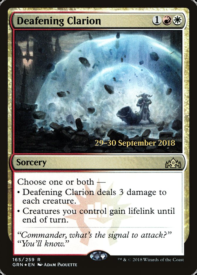 Clarim Ensurdecedor / Deafening Clarion - Magic: The Gathering - MoxLand