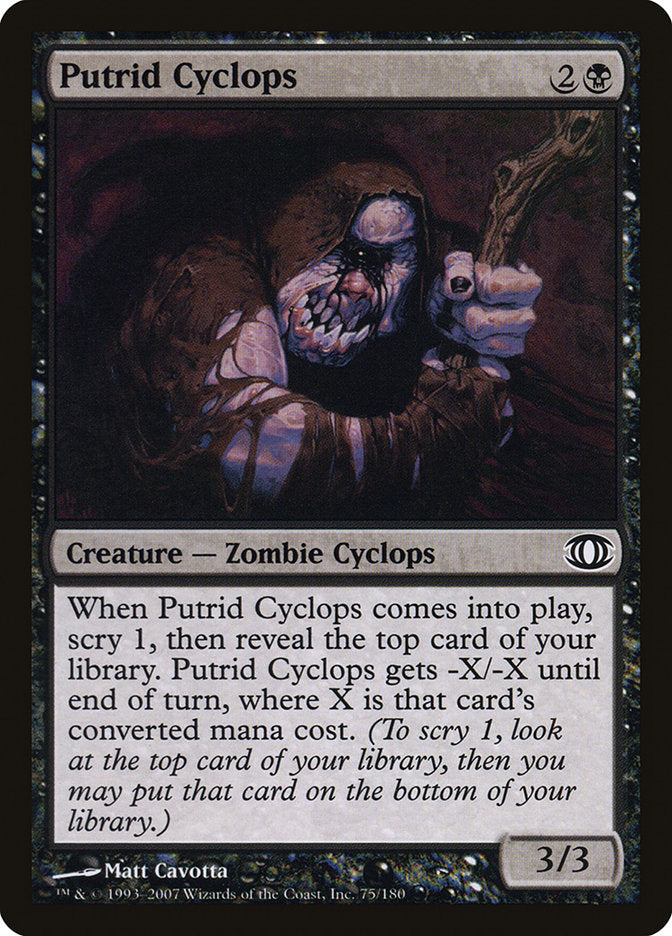 Ciclope Pútrido / Putrid Cyclops - Magic: The Gathering - MoxLand