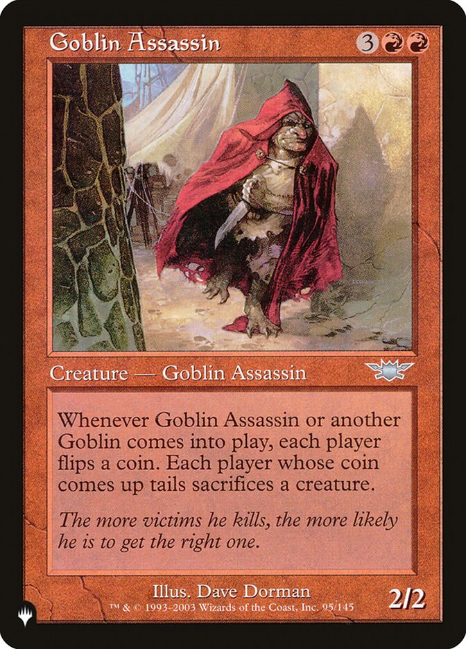 Assassino Goblin / Goblin Assassin - Magic: The Gathering - MoxLand