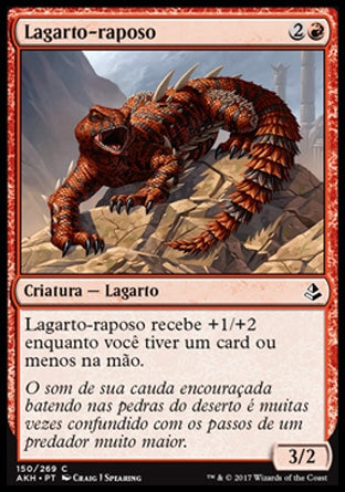 Lagarto-raposo / Thresher Lizard - Magic: The Gathering - MoxLand