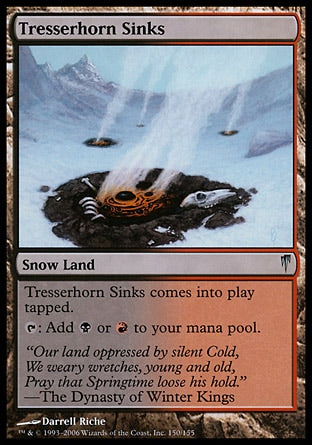 Fossas de Tresserhorn / Tresserhorn Sinks - Magic: The Gathering - MoxLand