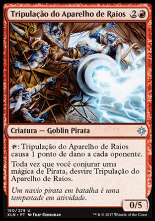 Tripulação do Aparelho de Raios / Lightning-Rig Crew - Magic: The Gathering - MoxLand