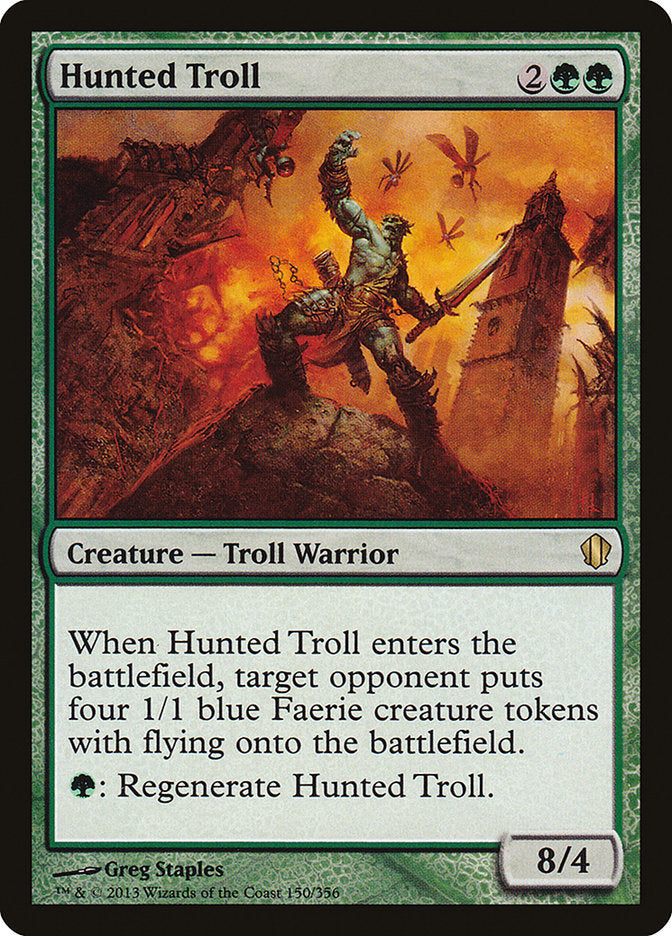 Trol Caçado / Hunted Troll - Magic: The Gathering - MoxLand