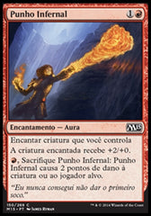 Punho Infernal / Inferno Fist - Magic: The Gathering - MoxLand