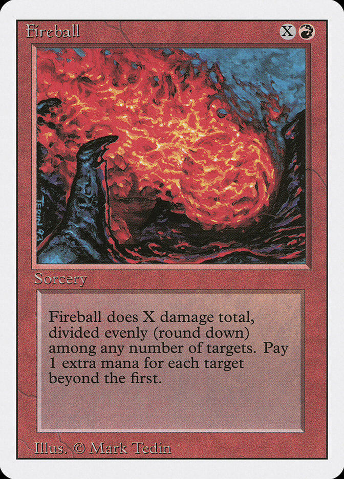 Bola de Fogo / Fireball - Magic: The Gathering - MoxLand