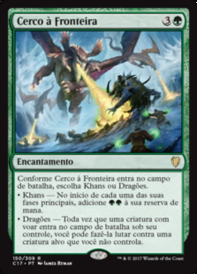 Cerco à Fronteira / Frontier Siege - Magic: The Gathering - MoxLand