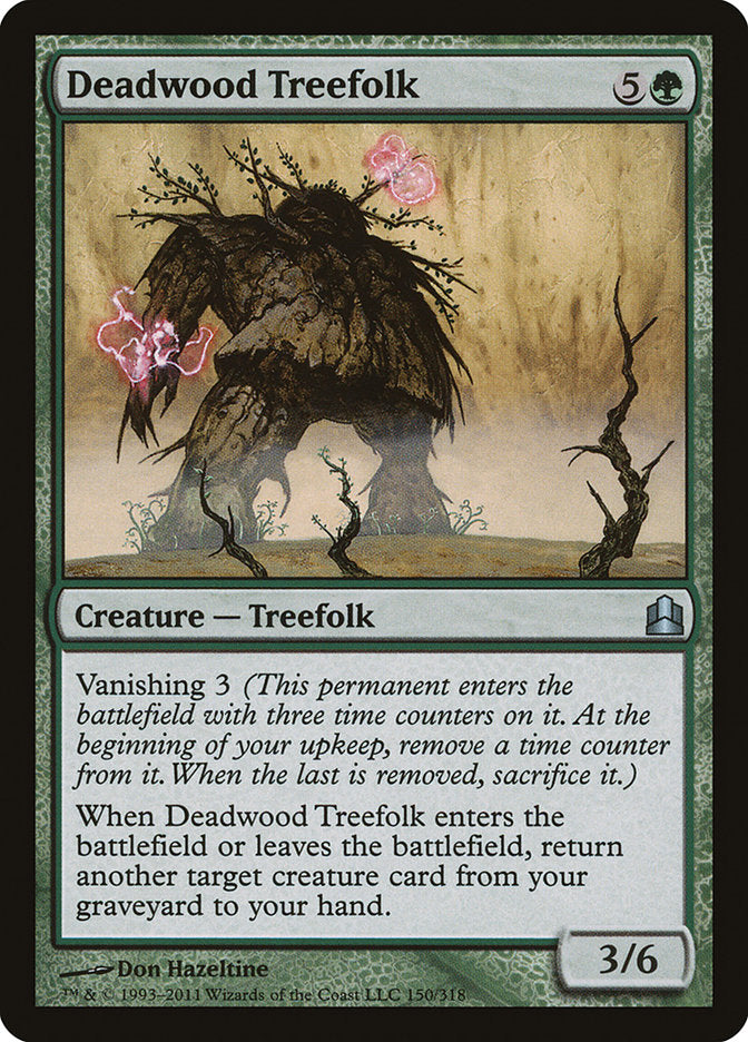 Ent da Floresta Morta / Deadwood Treefolk - Magic: The Gathering - MoxLand