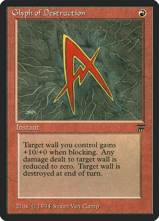 Glyph of Destruction / Glyph of Destruction - Magic: The Gathering - MoxLand