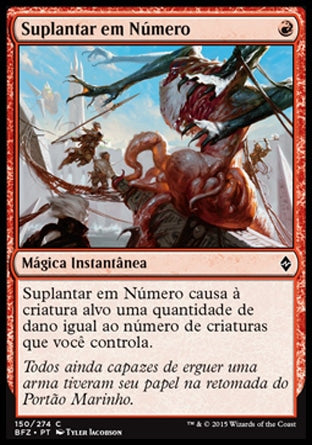 Suplantar em Número / Outnumber - Magic: The Gathering - MoxLand