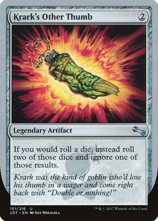 Krark's Other Thumb - Magic: The Gathering - MoxLand