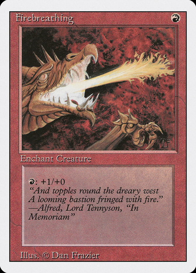 Hálito de Fogo / Firebreathing - Magic: The Gathering - MoxLand