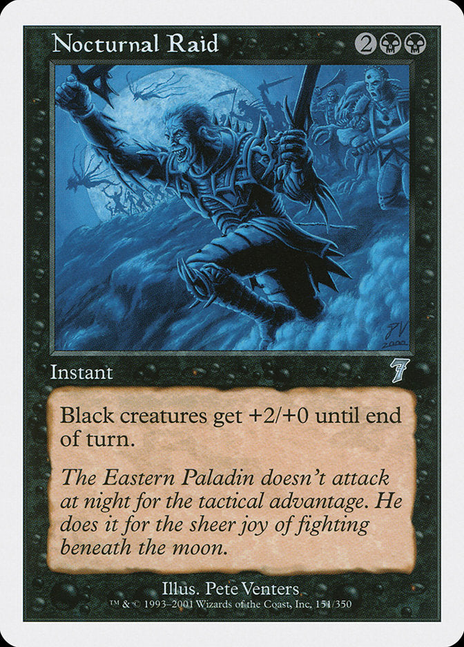 Assalto Noturno / Nocturnal Raid - Magic: The Gathering - MoxLand