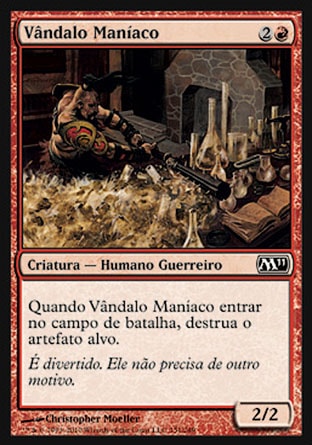 Vândalo Maníaco / Manic Vandal - Magic: The Gathering - MoxLand