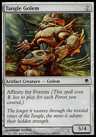 Golem do Emaranhado / Tangle Golem - Magic: The Gathering - MoxLand