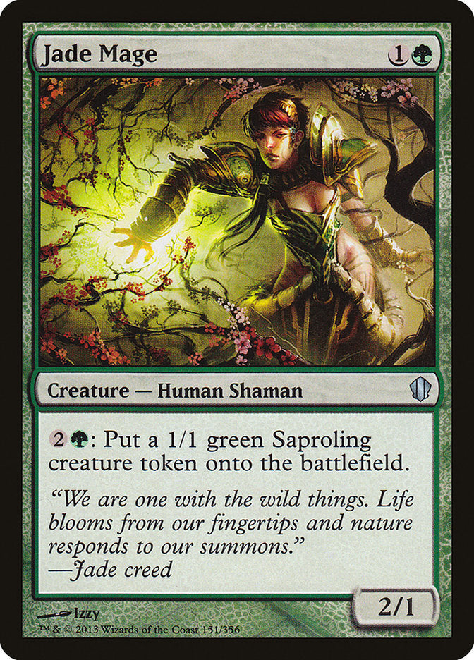 Mago Jade / Jade Mage - Magic: The Gathering - MoxLand