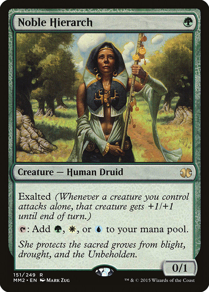 Hierarca Nobre / Noble Hierarch - Magic: The Gathering - MoxLand