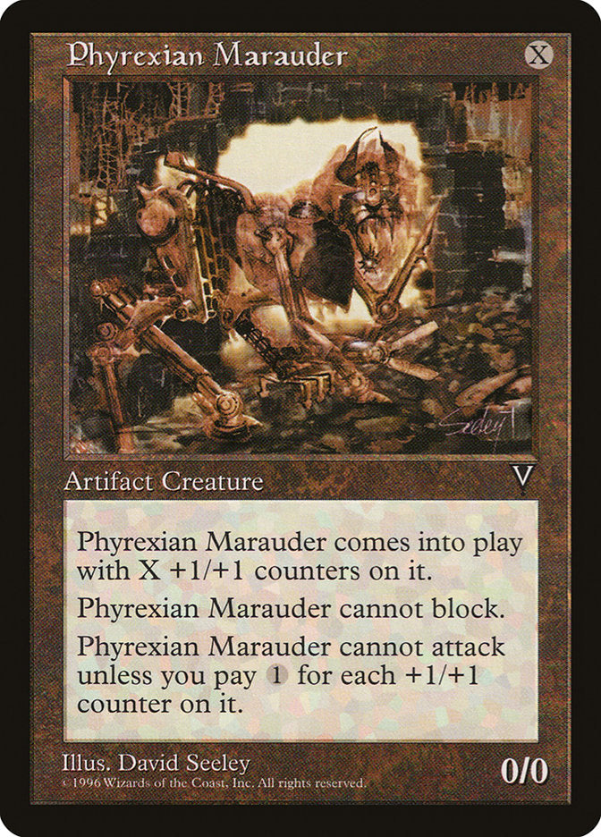 Saqueador Phyrexiano / Phyrexian Marauder - Magic: The Gathering - MoxLand