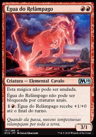 Égua do Relâmpago / Lightning Mare - Magic: The Gathering - MoxLand