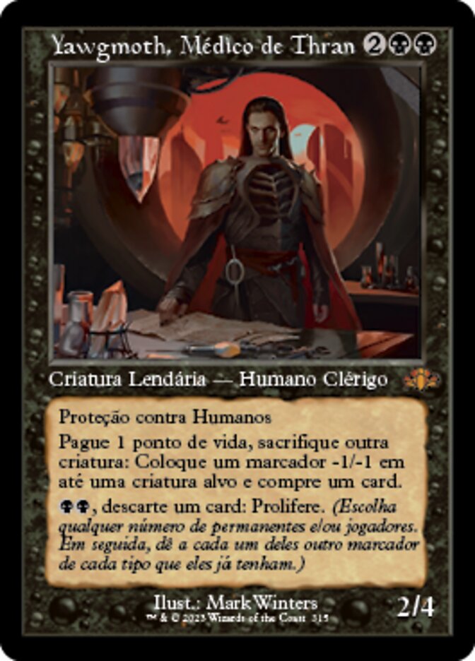 Yawgmoth, Médico de Thran / Yawgmoth, Thran Physician - Magic: The Gathering - MoxLand