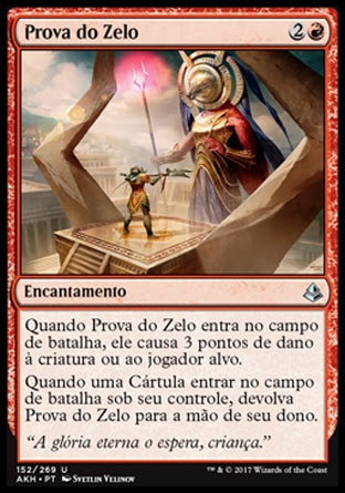 Prova do Zelo / Trial of Zeal - Magic: The Gathering - MoxLand