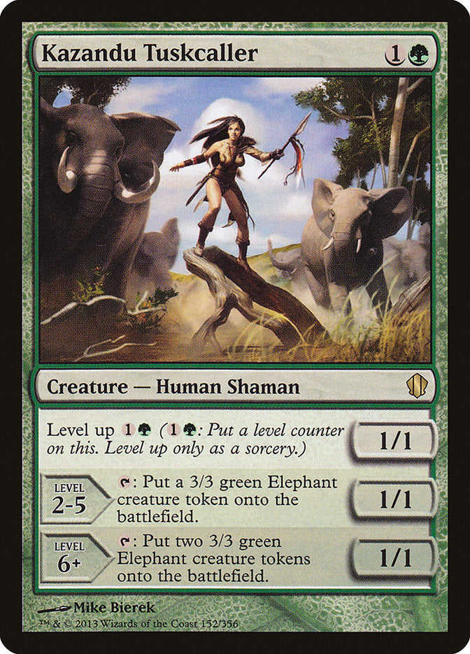 Convocador de Elefante de Kazandu / Kazandu Tuskcaller - Magic: The Gathering - MoxLand