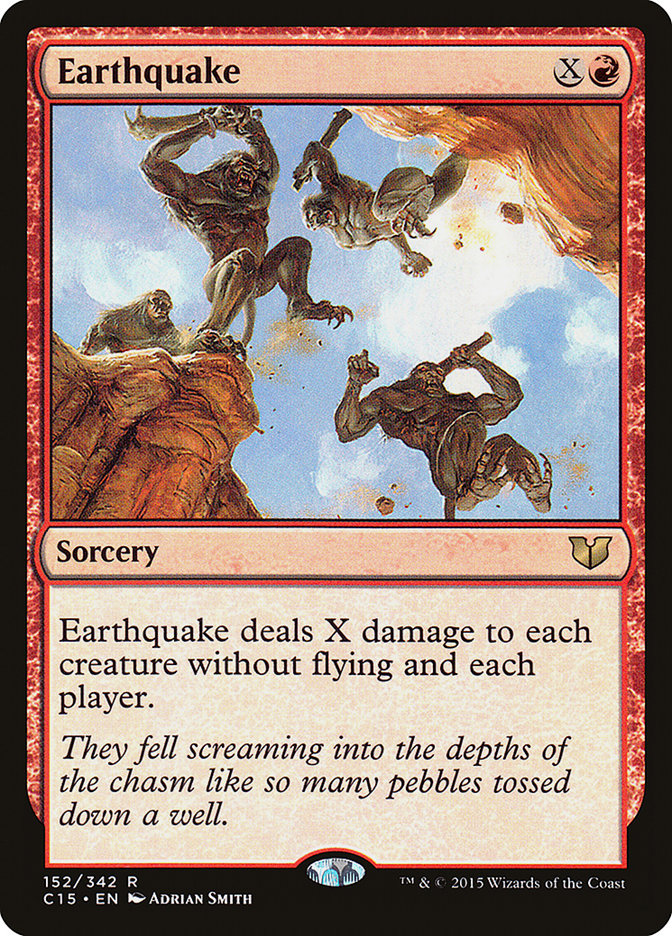 Terremoto / Earthquake - Magic: The Gathering - MoxLand