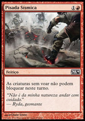 Pisada Sísmica / Seismic Stomp - Magic: The Gathering - MoxLand