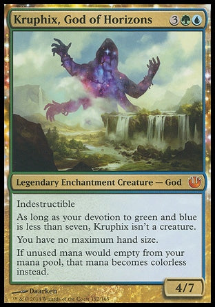 Crufix, Deus dos Horizontes / Kruphix, God of Horizons - Magic: The Gathering - MoxLand