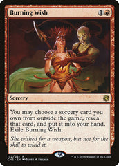 Desejo Abrasador / Burning Wish - Magic: The Gathering - MoxLand