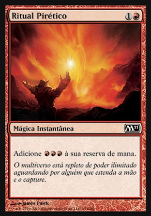 Ritual Pirético / Pyretic Ritual - Magic: The Gathering - MoxLand