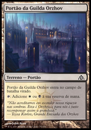 Portão da Guilda Orzhov / Orzhov Guildgate - Magic: The Gathering - MoxLand