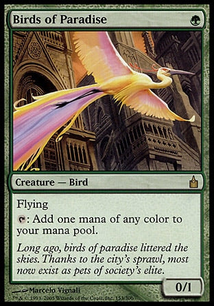 Aves do Paraíso / Birds of Paradise - Magic: The Gathering - MoxLand