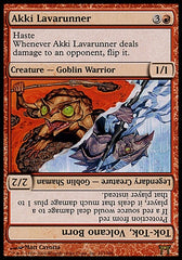 Akki Corredor da Lava / Akki Lavarunner - Magic: The Gathering - MoxLand