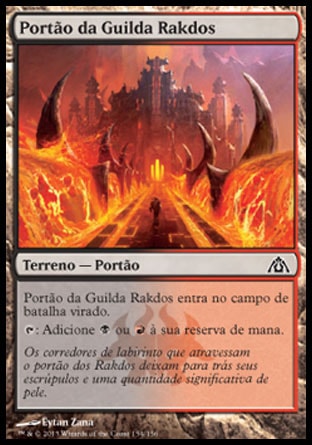 Portão da Guilda Rakdos / Rakdos Guildgate - Magic: The Gathering - MoxLand