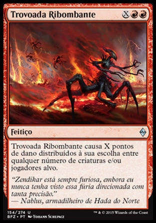 Trovoada Ribombante / Rolling Thunder - Magic: The Gathering - MoxLand